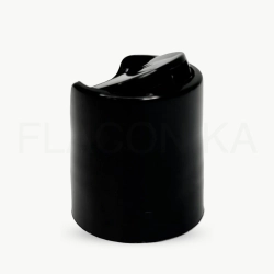 Крышка 28 диск-топ Черная гладкая