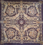 Наволочка гобеленовая декоративная для интерьерной подушки Людовиг 50х50