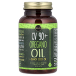 Maju Superfoods, CV 90+, масло орегано и масло черного тмина, 60 капсул