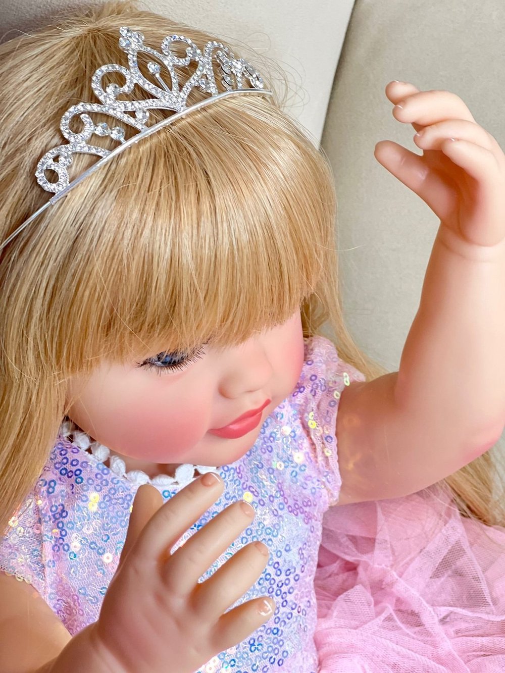 Кукла Реборн виниловая 55см (FA-863)