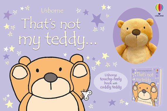 That&#39;s Not My Teddy... Book and Toy