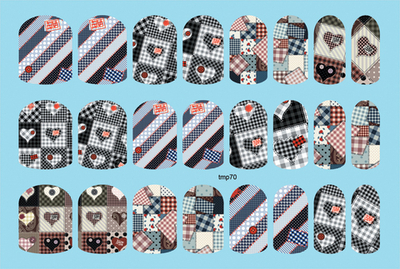 Термопленка ALLURE Арт.tmp70 Набор 24 шт