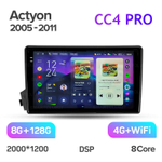 Teyes CC4 Pro 9" для SsangYong Actyon 2005-2011