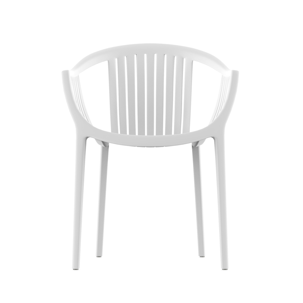 Набор мебели ЭСКАЛЕЙТ  арт.PP0004WPб+PP9901WRбч белый, черный,  (2стула ЭСКАЛЕЙТ бел+стол ТЕОРИ бел черн ножками)