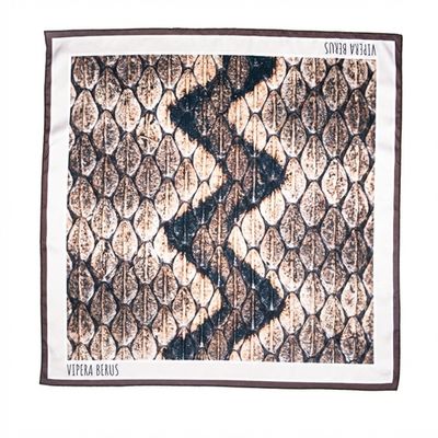 Шейный платок «Vipera berus», 70×70 см