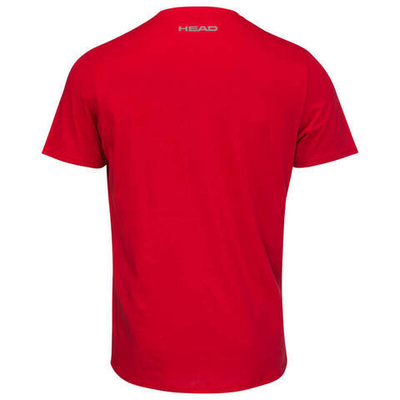 Футболка для мальчика теннисная Head Club Basic T-Shirt - red