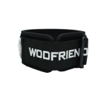 Пояс тяжелоатлетический WOD Friends Lifting Belt (Черный)