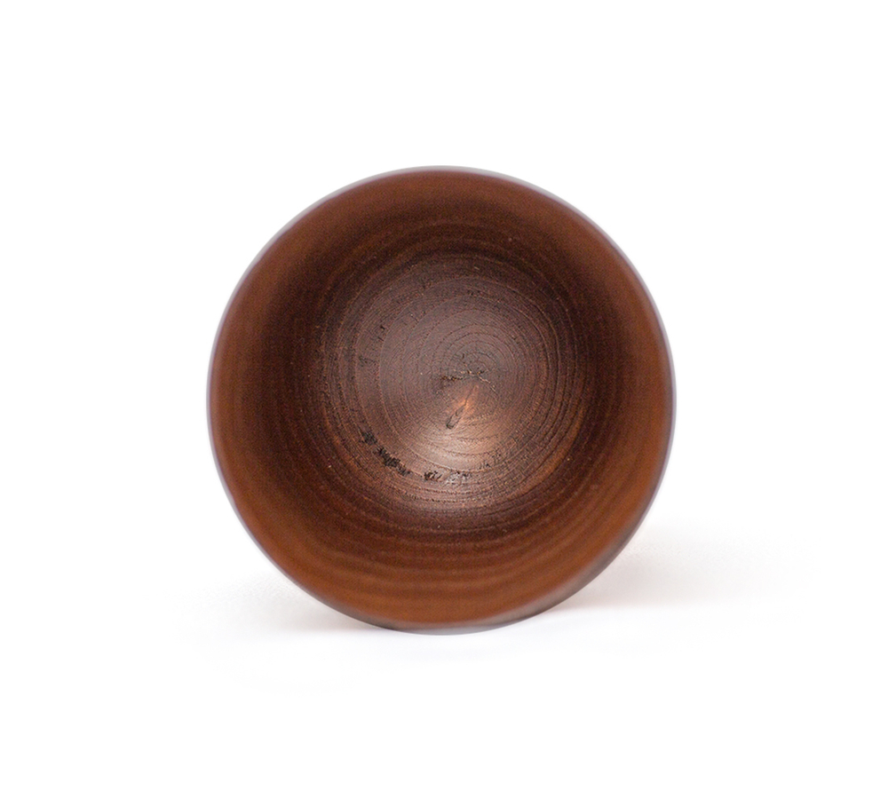 Бокал для виски из натурального дерева вяз