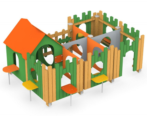 Домик-лабиринт Деревенька 322.01 исп.1