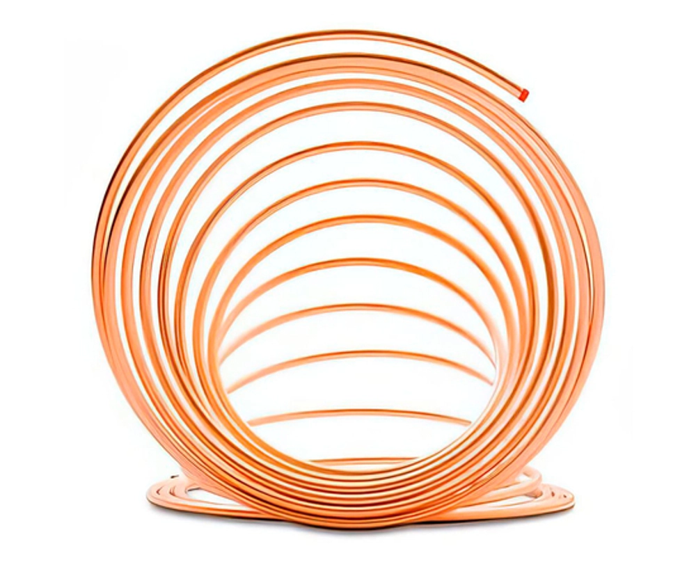 Медная труба 1/4" ST (6,35 х 0,76мм; бухта 15м)