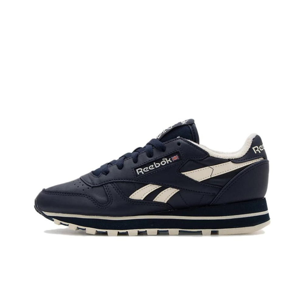 Кроссовки Reebok Classic Leather Vintage 40th 'Navy Blue' IF0545