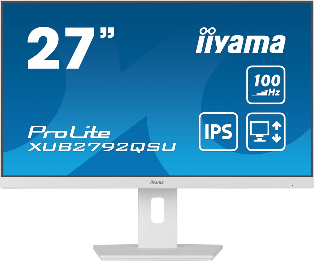 Монитор 27" Iiyama XUB2792QSU-W6 белый