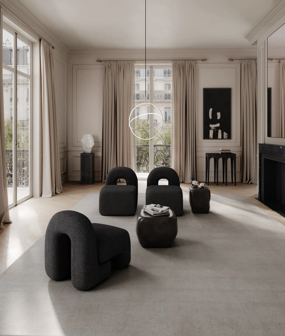 Ваза 101 Copenhagen Katachi Vase, Big - High Glaze Birch