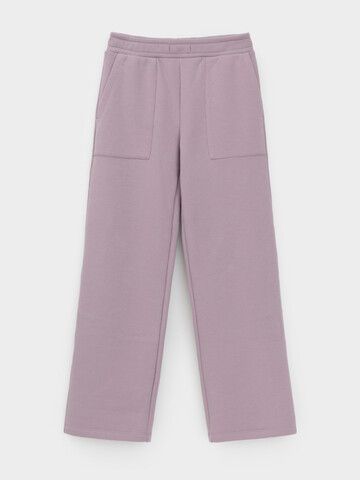 брюки  для девочки  КР 400844/сиреневый 3304 к619