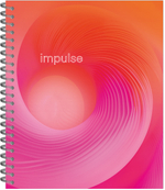 Тетрадь общая 96 л., SENSORE DESIGN, обложка-мелов.картон+соффтач-лак, металлический гребень