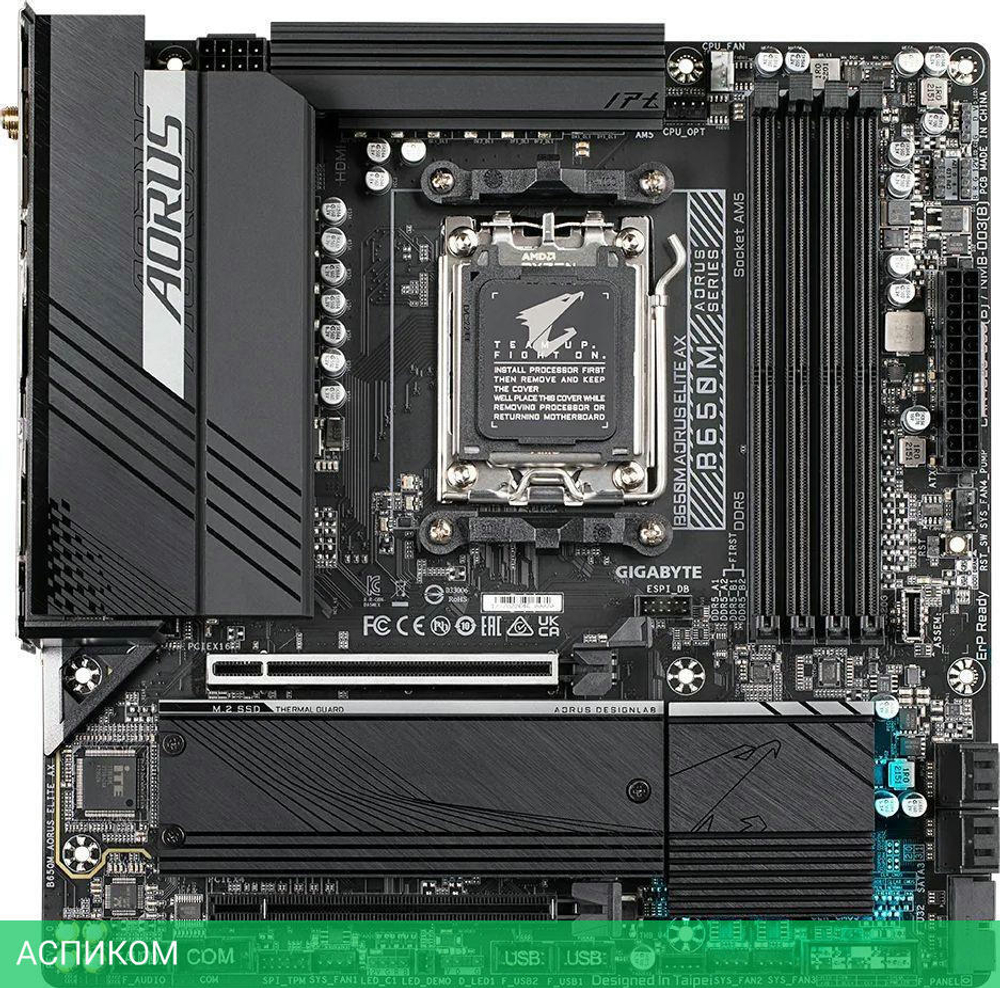 Материнская плата GigaByte B650M Aorus Elite AX DDR5