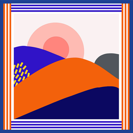 Платок 55x55 см AV-HS22502