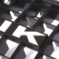 Решётка радиатора Defender Style черная матовая Tank 300