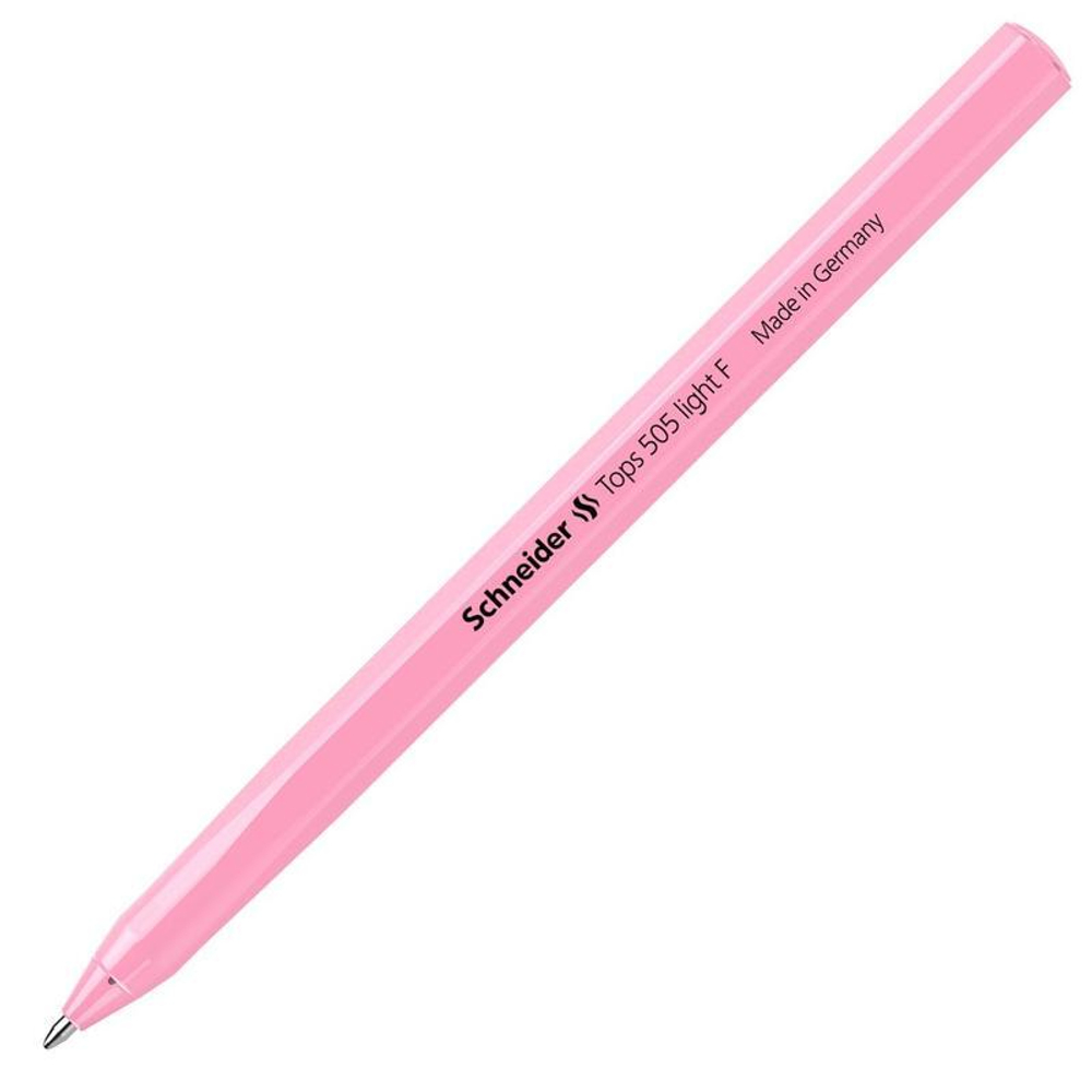 Ручка шариковая Schneider "Tops 505 F Light Pastel", синяя, 0,4мм., масляная