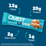 Quest Nutrition, Stacks, протеиновый батончик, корица и коричневый сахар, 12 батончиков, 67 г (2,36 унции) каждый