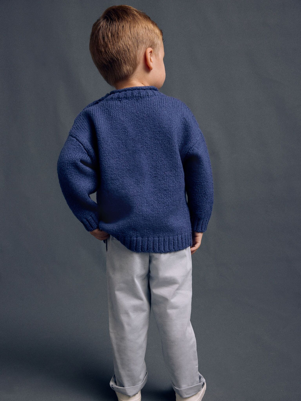 Джемпер для мальчика Next E27-758, Синий