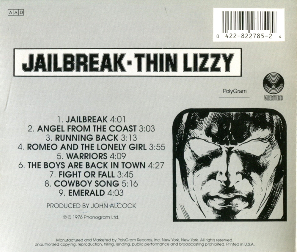Thin Lizzy / Jailbreak (CD)