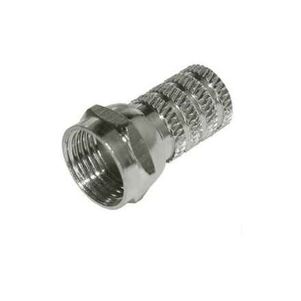 Антенный F-разъем для кабеля RG-6 (10 шт)