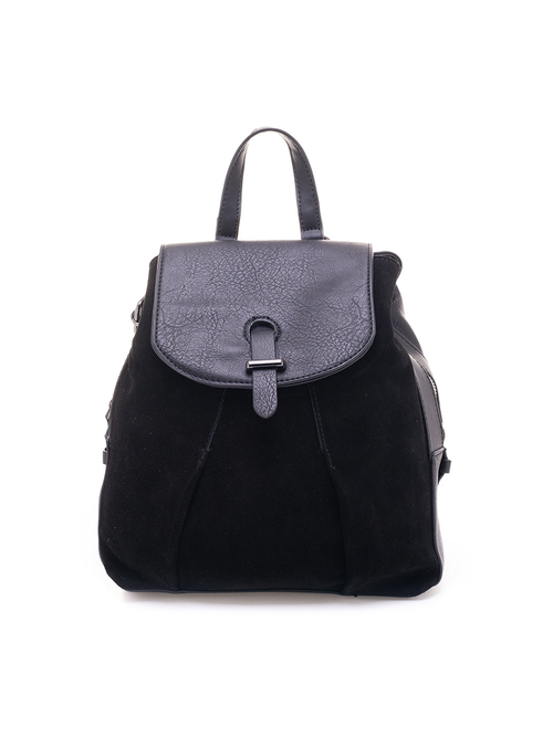 45040-3/10 Рюкзак жен., иск. кожа + замша