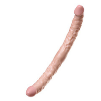 Двусторонний фаллоимитатор 42,5см ToyFa RealStick Nude 582011