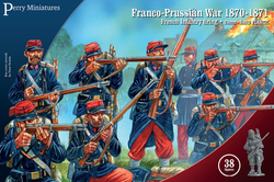 FRE2 Franco-Prussian War French Infantry firing line