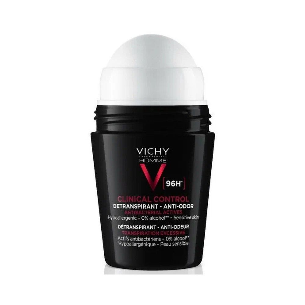 Vichy Homme Deodorant Дезодорант-антиперспирант Clinical Control 96ч, 50 мл