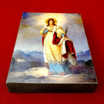 Екатерина Александрийская святая великомученица деревянная икона на левкасе мастерская Иконный Дом