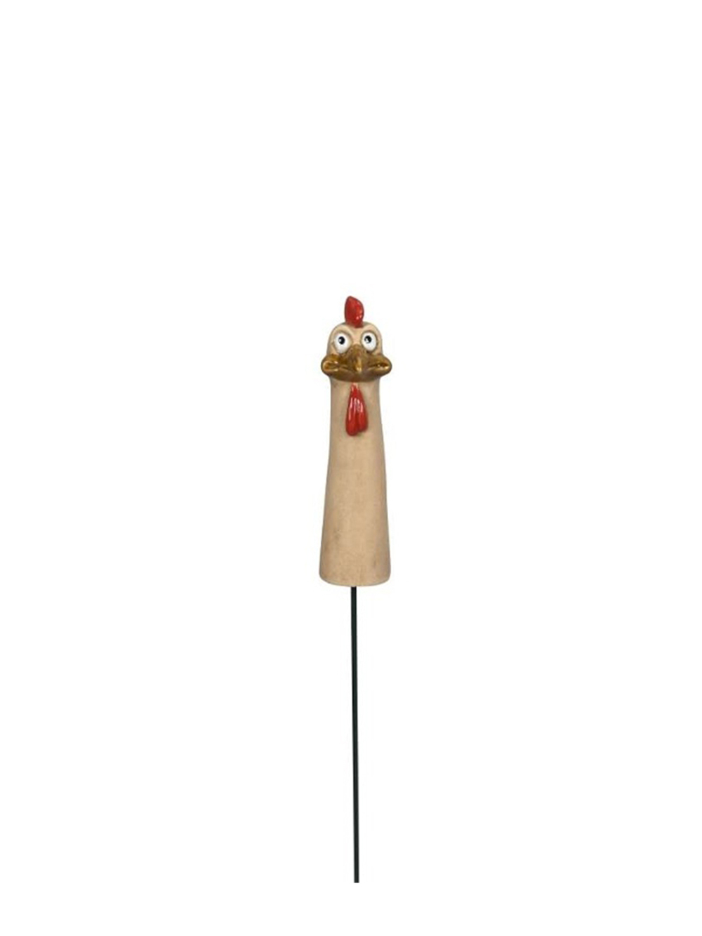 Декор на штекере "Петух" 7x4,5xH18,5 см + 40см штекер CAMPO Home & Garden