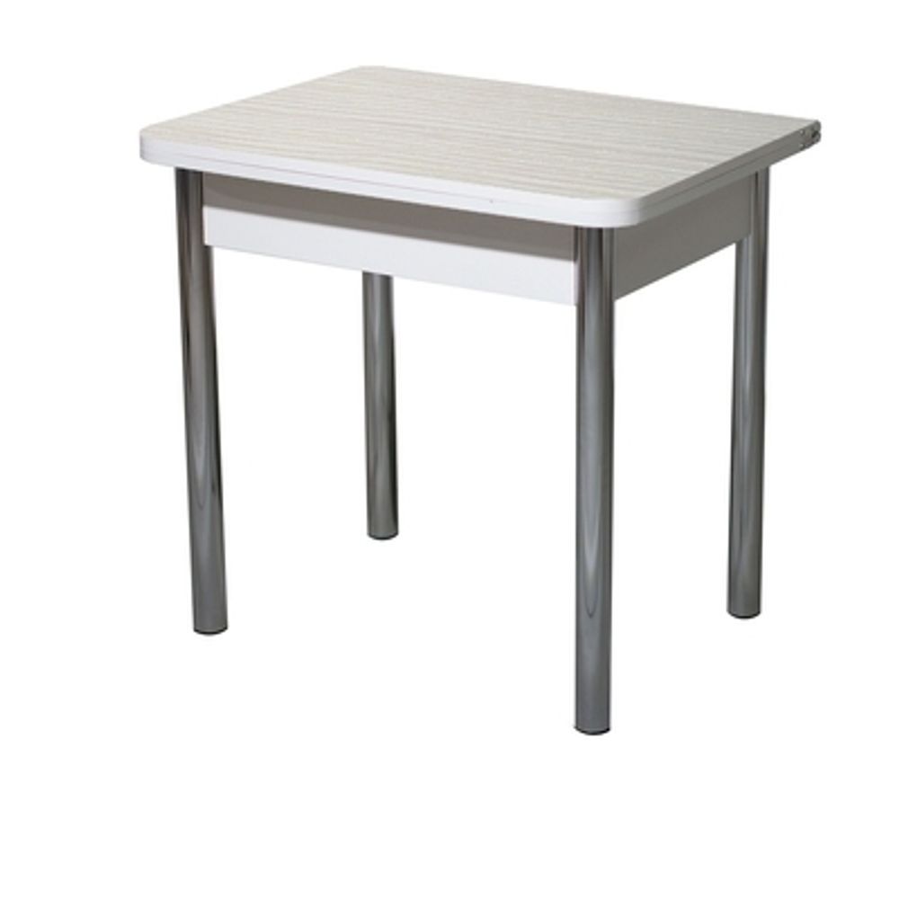 Стол ломберный (в ассортименте, 1 категория), ЛДСП/пластик/хром, Forpost