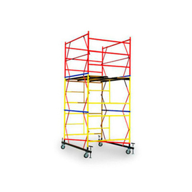 Передвижная строительная вышка Дмитровский завод строительных лесов ВСП 250-1,6х2,0 (11,1 м) (1,6х2,0 м) 8 с.+б.блок