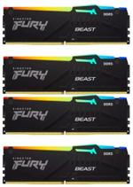 Модуль памяти DDR5 64GB (4*16GB) Kingston FURY KF556C40BBK4-64
