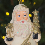 Дед Мороз в светлом 9,5 см [ С8745 ]