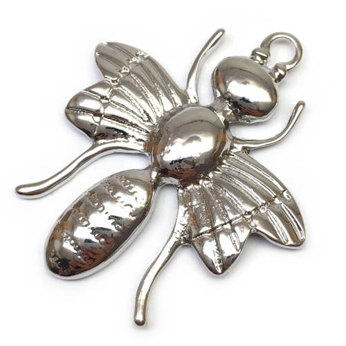 Подвеска для украшений 45х40 мм, родий