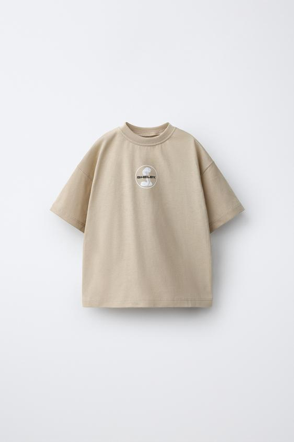 ZARA ФУТБОЛКА SHELBY®, БЕЖЕВЫЙ