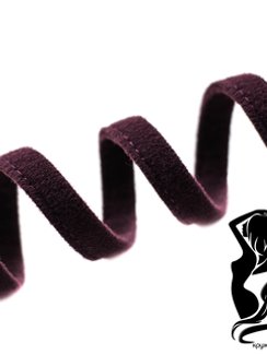 076 Ворсовая тесьма для каркасов 10 мм, слива 076