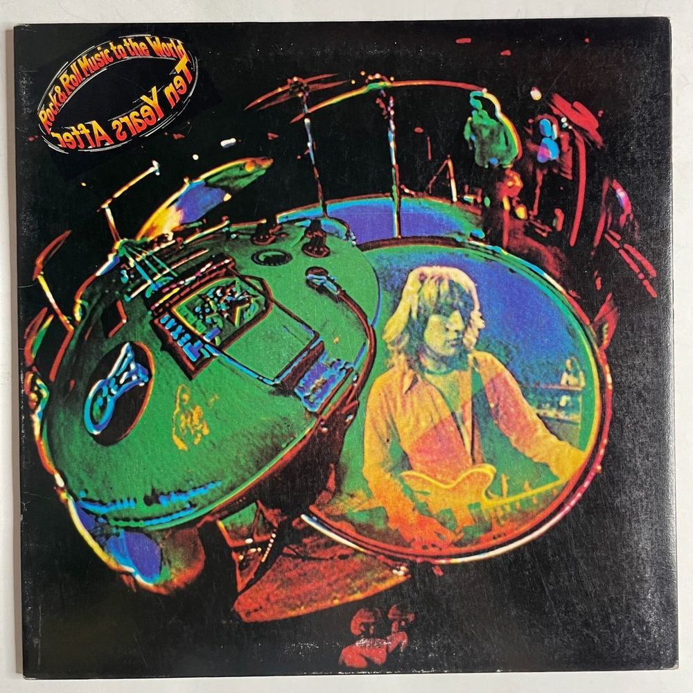 Винтажная виниловая пластинка LP Ten Years After Rock Roll Music To The World (USA 1972)