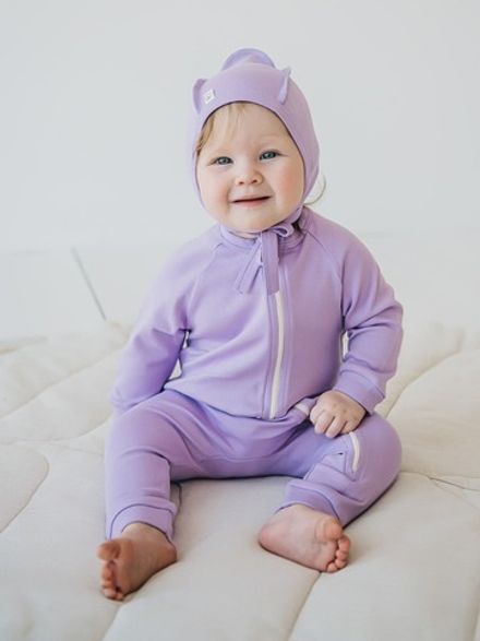 Слип на молнии "Лаванда" 0+