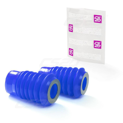 Пыльник стойки передней ВАЗ 2110 синий силикон Profi CS-20 2 шт.