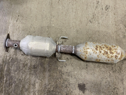 Глушитель катализатор Mazda CX-5 2 (KF) 17-22 Б/У Оригинал PE6T2055X