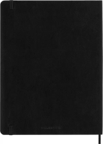 Еженедельник на 2025 год Moleskine Classic Soft WKNT XL (DSB12WN4) 19х25см мягкая обложка черный