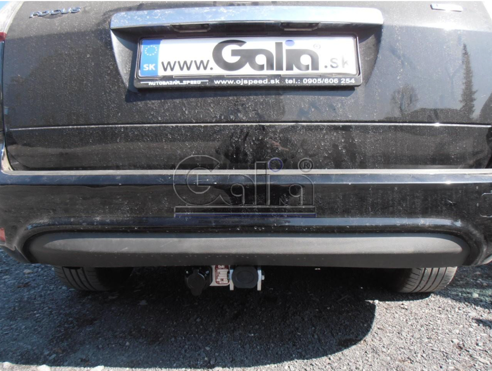 Оцинкованный фаркоп на Ford Focus II универсал 2004-2011 (без электрики), Galia F096C