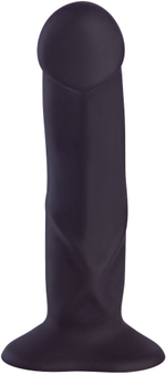 Черный фаллоимитатор The Boss Stub - 19 см. (Цвет: черный)