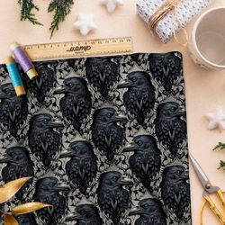 Ткань Барби мрачные вороны