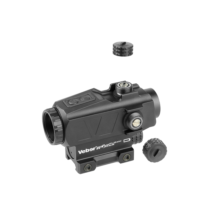 Прицел призматический Veber Wolf Alfa P1x25 mini