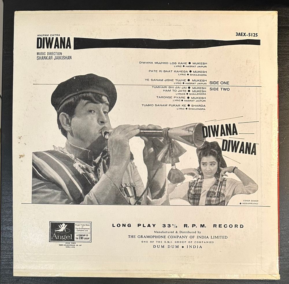 Shankar Jaikishan - Diwana (Индия 1967г.)